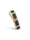 585 aukso stačiakampio formos pakabukas su cirkoniais