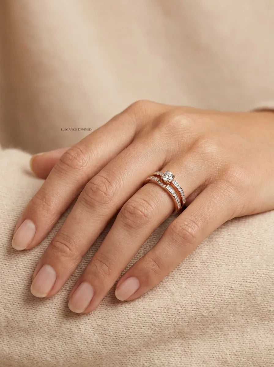 Moteriškas aukso žiedas
