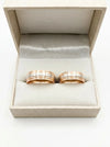 Išskirtiniai dvispalviai vestuviniai žiedai kasdieniam nešiojimui