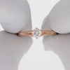 Кольцо с бриллиантом 0.40 ct.