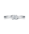 Кольцо с бриллиантом 0,03 ct.