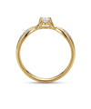 Кольцо с бриллиантом 0,154 ct.