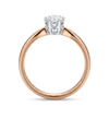 Sõrmus teemantidega 0,09 ct.