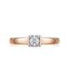 Sõrmus briljandiga 0,10 ct.