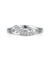 Teemantidega sõrmus 0.05ct.