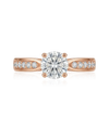 Sõrmus teemantidega 0,40 ct. 0,17 ct.