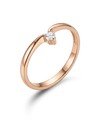 Teemantidega sõrmus 0.058ct.