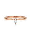 Teemantidega sõrmus 0.058ct.