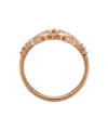 auksinis ziedas su briliantais 427 eur