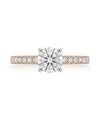 Sõrmus teemantidega 0,40 ct.