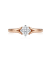 Sõrmus teemantidega 0,16 ct.