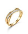 Teemantidega sõrmus 0.04ct.