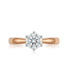 Sõrmus briljandiga 0,23 ct.